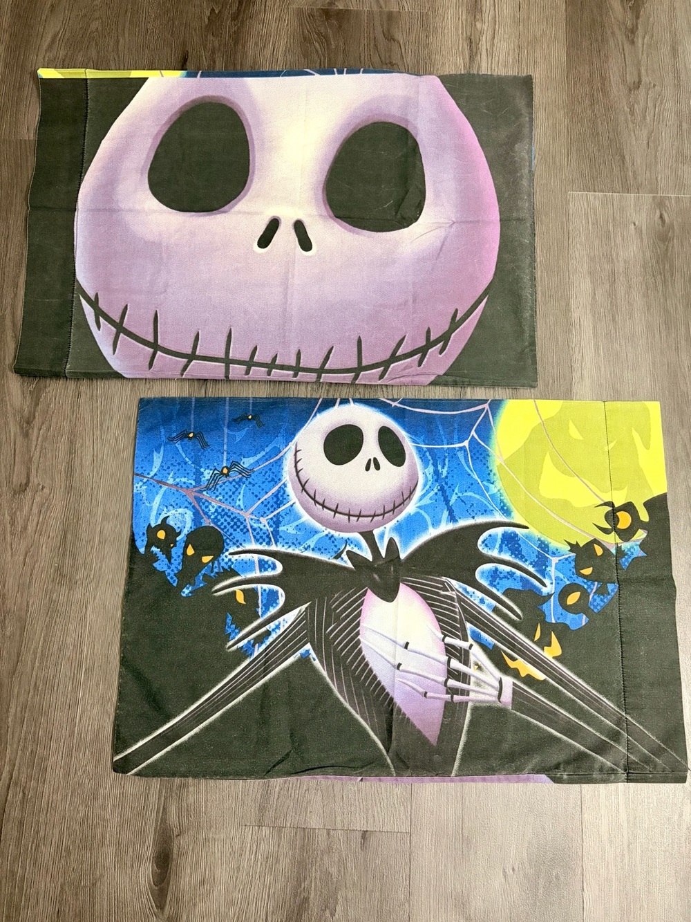 2018 Nightmare Before Christmas/Jack Skellington - 2 Reversible Pillow Cases